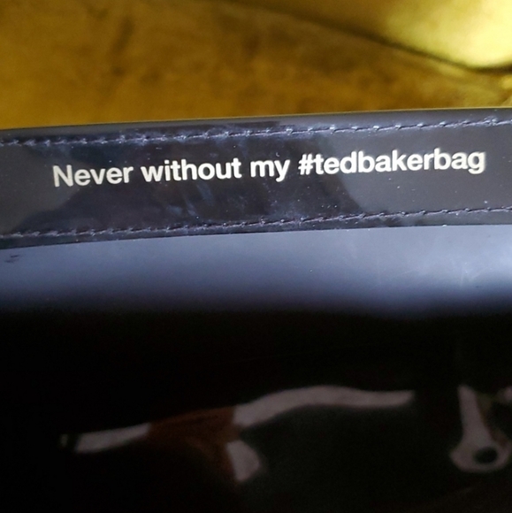 EUC! LARGE TED BAKER WOMEN'S ALMACON PINK BOW DETAIL        c - Picture 8 of 9